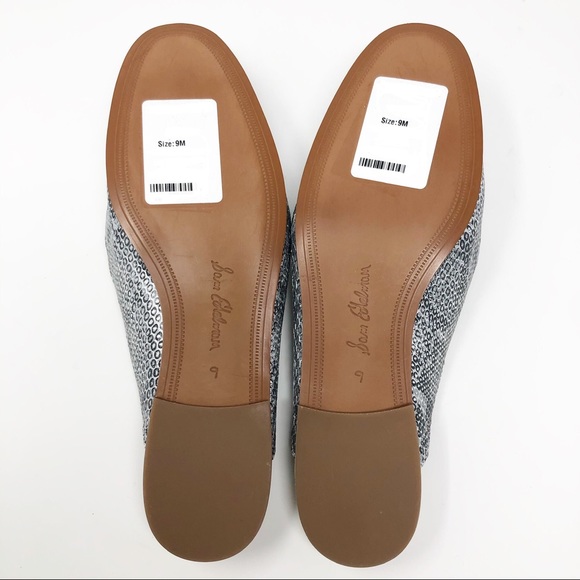 Sam Edelman Soft Silver Mules Size 9 - Picture 10 of 10